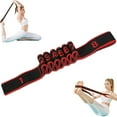 thumbnail image 2 of Fitness Resistance Band for Stretching and Yoga, Numbered Resistance Band, Multifunction Tension Rope, 8/10/12 Loops Elastic Exercise Bands Fitness Equipment for Home Workout (Red), 2 of 8