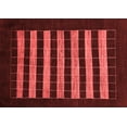 thumbnail image 1 of Ahgly Company Indoor Rectangle Abstract Red Modern Area Rugs, 3' x 5', 1 of 4