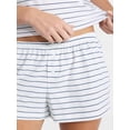 thumbnail image 2 of No Boundaries Cloud Core Sleepwear Shorts, Women’s XXS-3X, 2 of 5