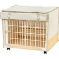 thumbnail image 1 of IRIS USA Covered Plastic Animal Cage, Beige, Extra Small, 1 of 7