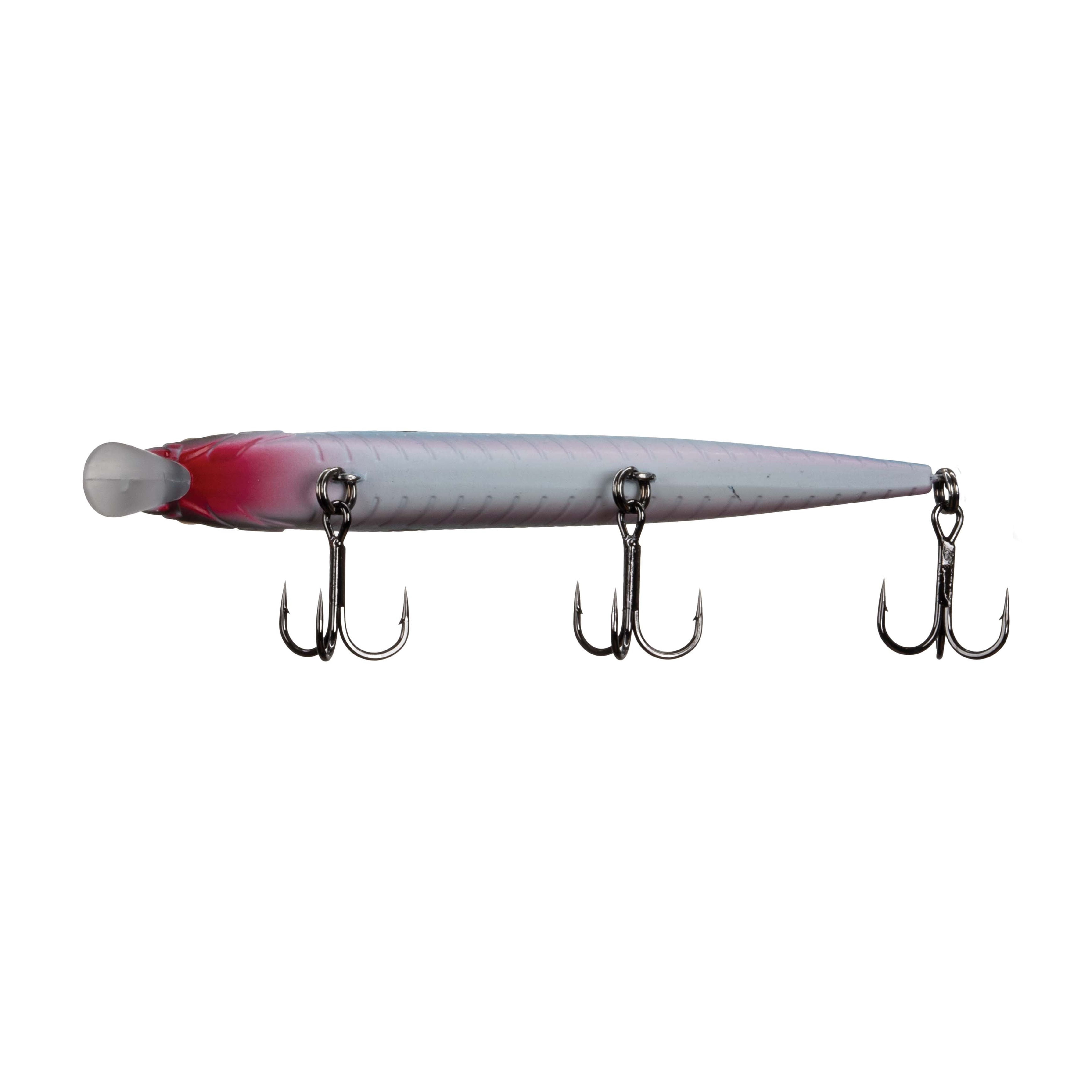 (2 pack) Ozark Trail Freshwater Minnow Fishing Lure, Midnight, 1 oz