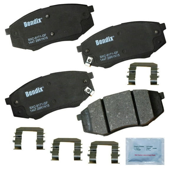 Bendix Brakes Disc Brake Pad Set Fits select: 2010-2012 HYUNDAI TUCSON, 2011 KIA SPORTAGE