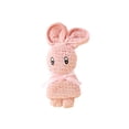 thumbnail image 4 of Kieccall Corals Fleece Small Towel Squares Handkerchief Cute Rabbits Shaped Souvenir Gift Towel, 4 of 7