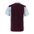 thumbnail image 3 of Men's Retro Charlie Sheen Two Tone Guayabera Bowling Shirt, 3 of 3