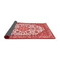 thumbnail image 2 of Ahgly Company Indoor Round Medallion Red Traditional Area Rugs, 3' Round, 2 of 4