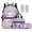 Axolotl Daisy, variant on Binienty Axolotl Print 5th Grade Girls Backpack Set 5 Piece Breathable School Bookbag School Lunch Bag Pencil Bag With Zipper Bookmarks Kids School Supplies