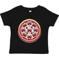 thumbnail image 3 of Inktastic Coquette Bow Funny Pizza Girls Toddler T-Shirt, 3 of 5