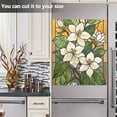 thumbnail image 3 of White Gardenia Dishwasher Magnet Cover Reuseable Refrigerator Magnet Cover Decal Kitchen Fridge Microwave Stickers Hoilday Party Decor 23 x 26 inch, 3 of 5