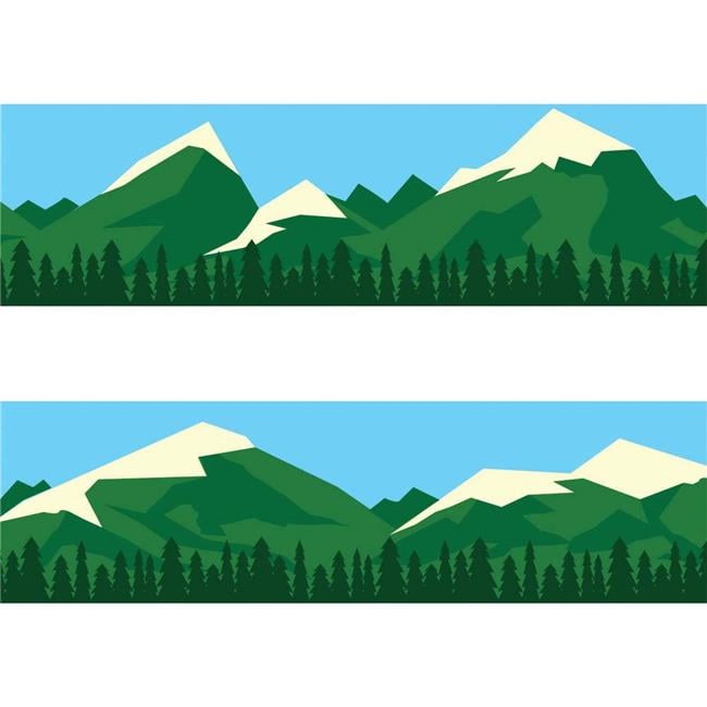 Hygloss Products. HYG33681 Mountains Border Learning Adventure