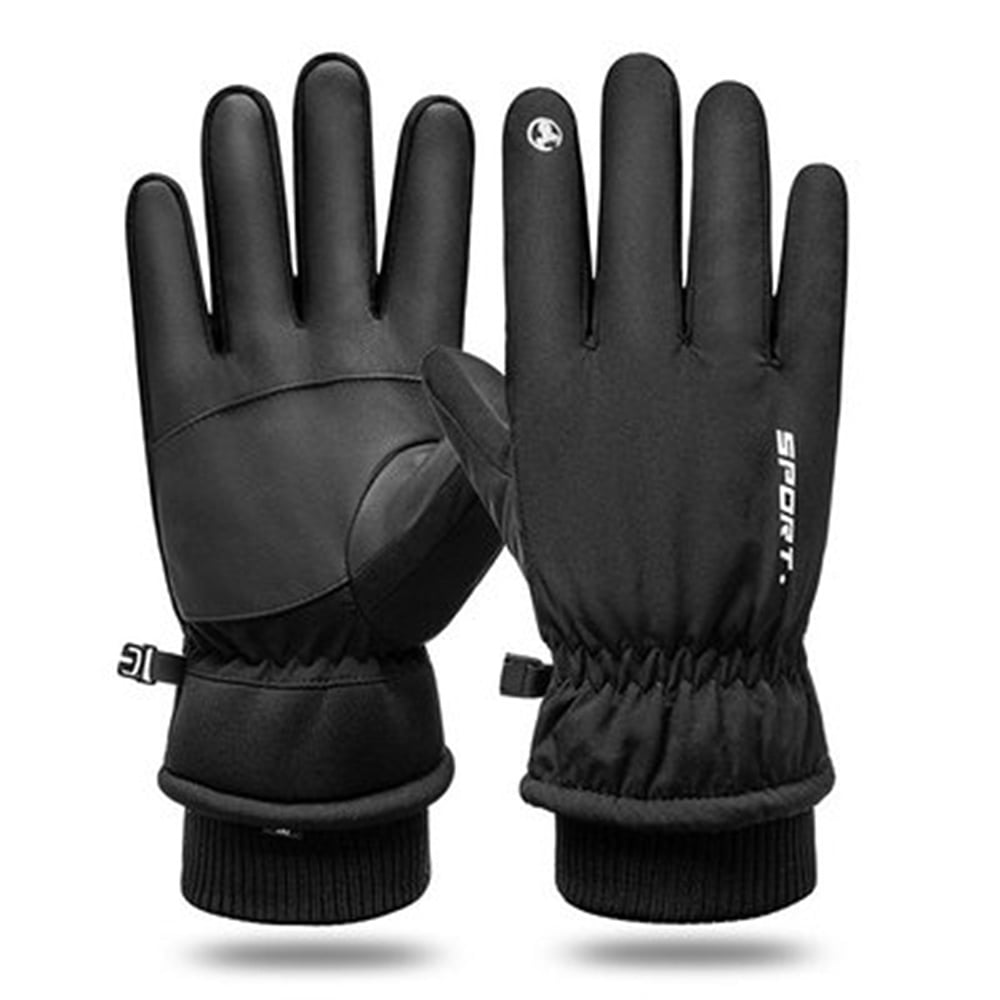 Mens Winter Gloves Warm Windproof Waterproof Anti-slip Thermal Touch Screen UK 