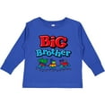 thumbnail image 3 of Inktastic Choo Choo Big Brother Boys Long Sleeve Toddler T-Shirt, 3 of 5