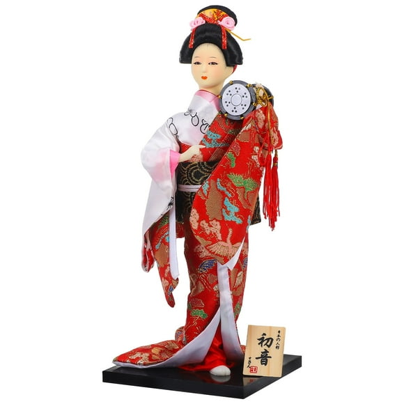 Japanese Kimono Oriental Maiko Decorative Restaurant Doll Figurine Desktop Decoration