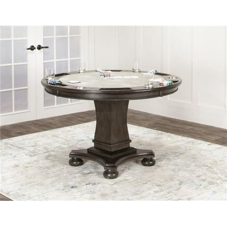 Sunset Trading CR-87711-TB Vegas Dining & Poker Wood Table - Reversible Game Top, (Best Poker Tables In Vegas)