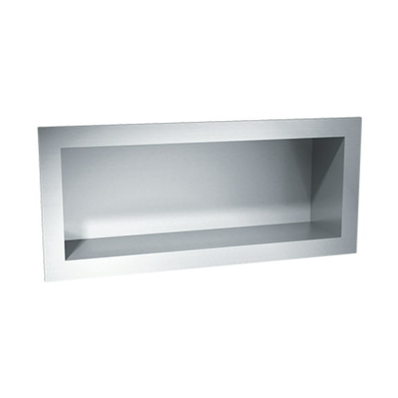 ASI-0412 - Shelf - Stainless Steel - 18" W Recessed