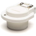 thumbnail image 1 of HUJIANN GW9530 Pool Suction Fitting - Universal Rotating Vacuum Lock Adapter for Hayward Systems, White (PVC, Durable Pool Maintenance Accessory) (1 Pack) KY618-1297, 1 of 8