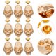 thumbnail image 5 of 50 remaches para manualidades de cuero, remaches para manualidades de calaveras, para ropa, con pinchos de calavera, 5 of 8