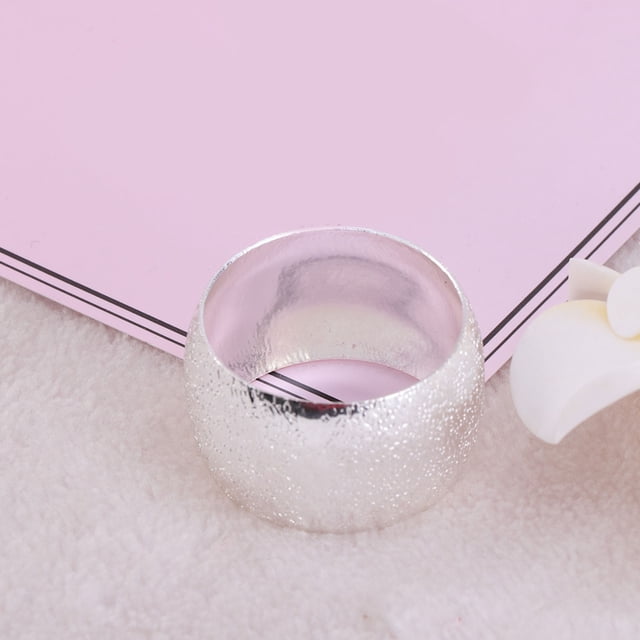 unbranded 6Ud Servilleteros Redondos Con Acabado Delicado Para Bodas Y Eventos Especiales