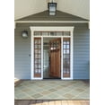 thumbnail image 2 of Couristan 3.75' x 5.4' Beige and Green Geometric Rectangular Outdoor Area Throw Rug, 2 of 4