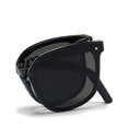 thumbnail image 1 of New Art Retro Gafas de sol Gafas de sol plegables Protección UV Regalo con estuche para gafas de alta calidad (juego de 2, negro, verde) JAMW Sencillez, 1 of 3