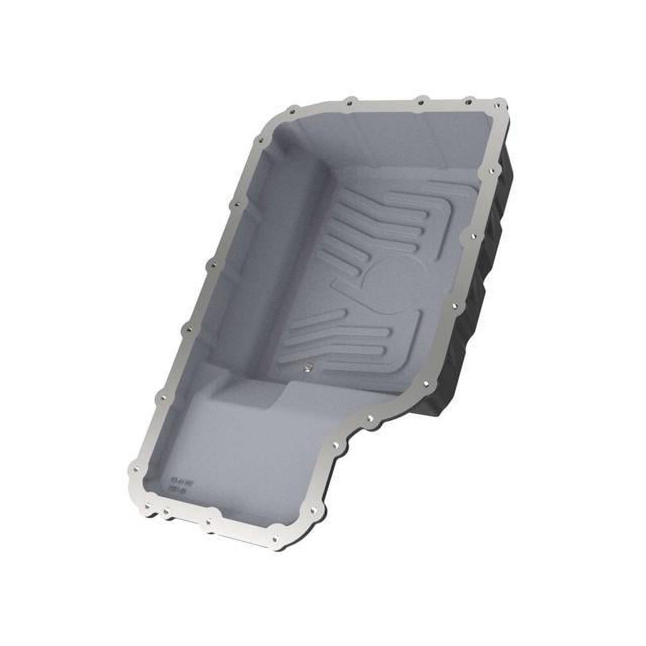 aFe 20-21 Ford Truck w/ 10R140 Transmission Pan Black POWER Street Series w/ Machined Fins - 46-71220B Fits select: 2020-2021 FORD F250, 2020-2022 FORD F350