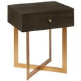 thumbnail image 3 of HomeFare Bois un Tiroir Or X Base Table d'Appoint, 3 of 11
