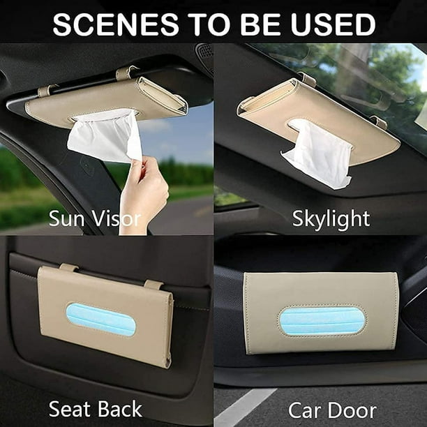 Car best sale kleenex box