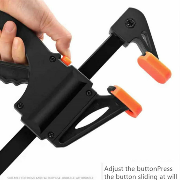 Black Multi-Purpose Squeeze Clip