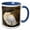 Blue/White, variant on 3drose, California, Morro Bay. Sand Dollar on Morro Strand State Beach., 11oz Magic Transforming Mug