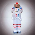 thumbnail image 4 of Adult Inflatable White Space Suit Perfect For Halloween Cosplay And Stage Performance Space Suit Design Astronaut Dress Up,Height 59"–74.8",Astronaut, 4 of 6