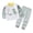 F, variant on Beautyzll Toddler Baby Boys Girls Thermal Underwear 6M-7Y Infant Kids Winter Base Layer Long Johns Sets