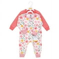 thumbnail image 2 of Hudson Baby Infant Girl Cotton Sleep and Play, Floral, 0-3 Months, 2 of 4