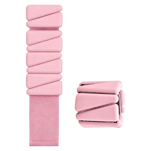 1 Pair Silicone Adjustable Fitness Weights for Ankle Wrist Leg Offering Muscle Endurances Building Comfortable