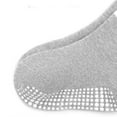 thumbnail image 5 of COUVER Unisex Baby Non Slip Grip Ankle Socks with Non Skid Soles for Infants Toddlers Kids Boys Girls, Girls Plain, 0-1Y, 6 Pairs, 5 of 6