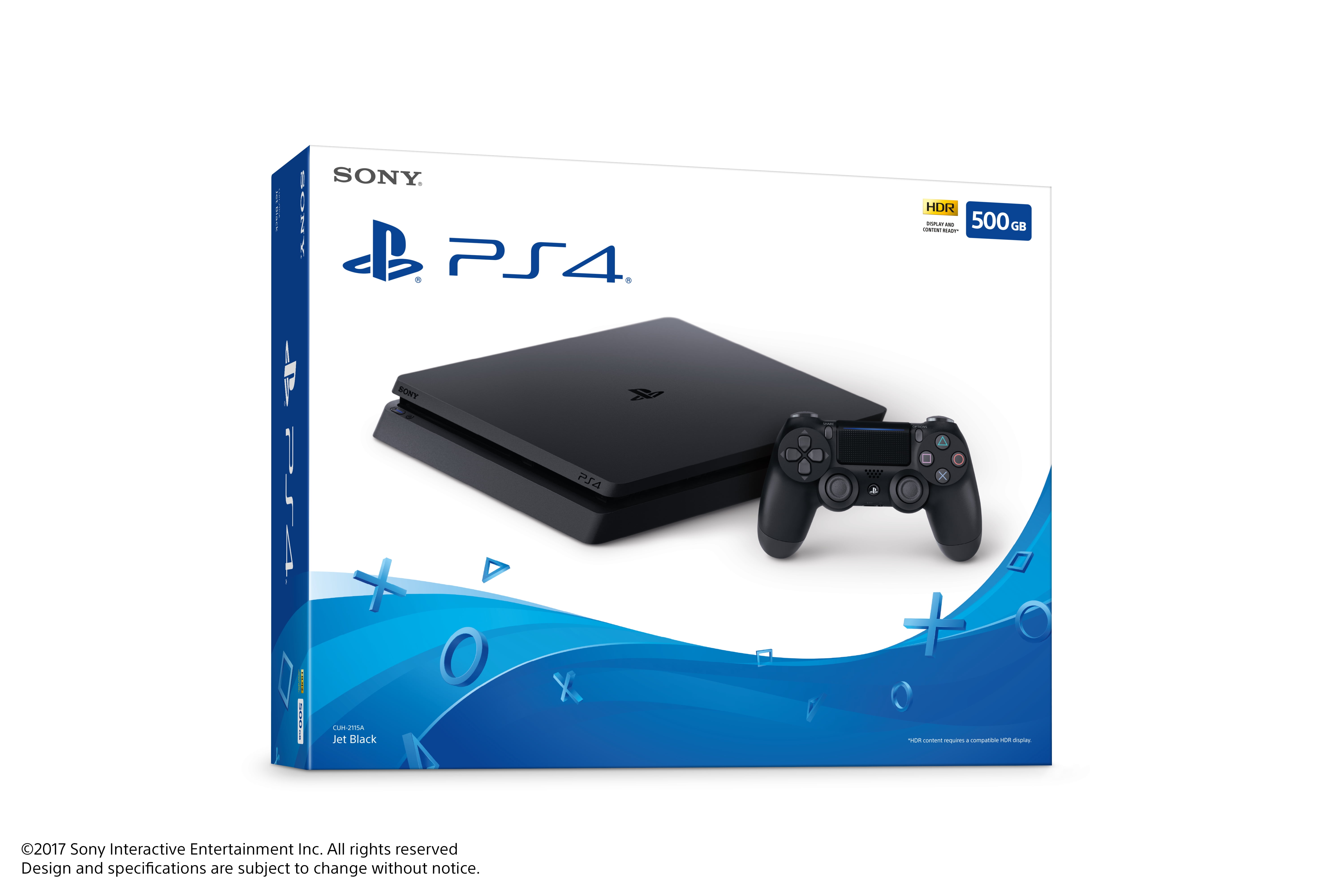 Sony CUH-2115A Playstation Slim 500GB Gaming System (PS4