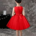 thumbnail image 4 of YUNAFFT Ensemble de Robe Tutu en Maille Brillante pour Filles avec Coiffe 3-15 Ans Performance sur Scène Sans Manches Col Rond Jupe Bouffante Bleu Rose Blanc Rouge Rose Vif Vert Jaune, 4 of 4
