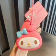 thumbnail image 1 of Cartoon Genuine Sanrio HelloKitty Kulomi Projection Camera Pendant Plush Big Ear Dog Keychain Female, 1 of 7