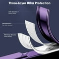 thumbnail image 5 of Magnetic Case for iPhone 14 Pro 6.1'', [Built-in Camera Lens Cover] Soft Shockproof Clear Back Slim Phone Case [Compatible with MagSafe] for iPhone 14 Pro, Deep Purple, 5 of 14
