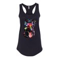 thumbnail image 2 of Wild Bobby Dean Russo German Shepherd Dog Lover Women Racerback Tank Top, Black, Small, 2 of 5