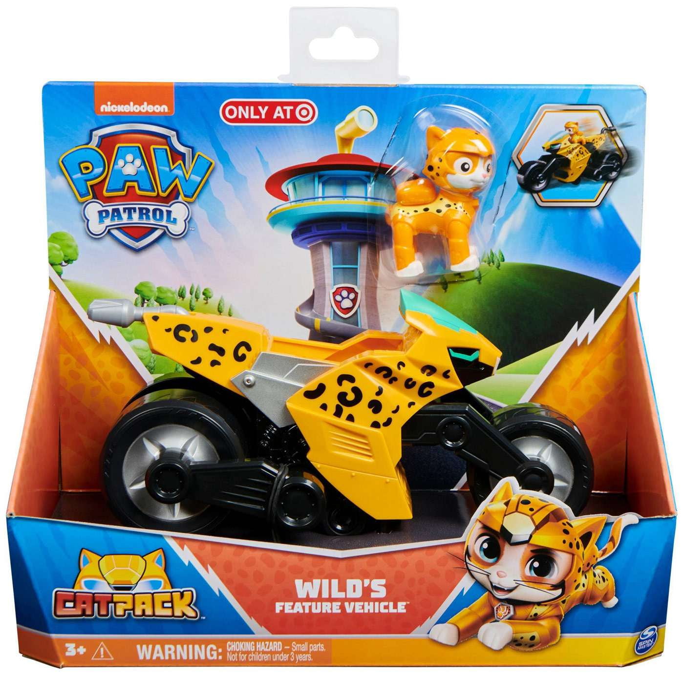 Paw Patrol Cat Pack Wild's Feature Vehicle