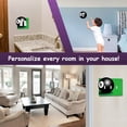 thumbnail image 4 of Off The Wall Plates - 8 Ball Pool Billiards Glow in the Dark Decorative Acrylic Cover Single Paddle Rocker Wallplate, 4 of 5