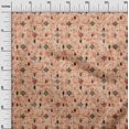 thumbnail image 2 of oneOone Viscose Chiffon Mandys Pink Fabric Geometric Sewing Fabric By The Yard Printed Diy Clothing Sewing Supplies 42 Inch Wide, 2 of 4