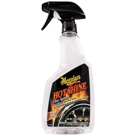 Meguiar’s G12064 Hot Shine Tire Spray, 64 Fluid Ounces