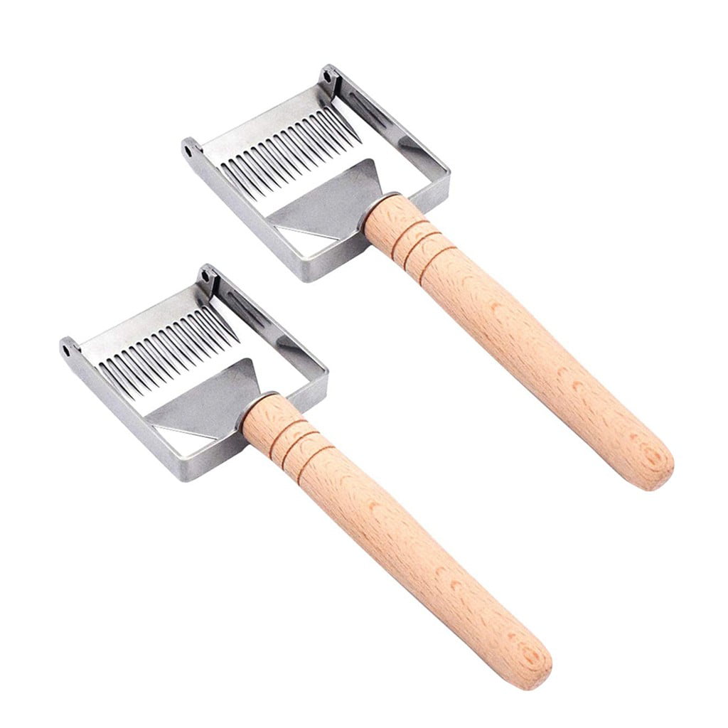 Stainless Steel Bee Hive Uncapping Honey Fork Scraper Shovel Beekeeping Tool Decoration Ornaments High Quality Gift