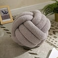 thumbnail image 5 of Limei Soft Knot Ball Pillows, Round Throw Pillow Cushion Home Decoration Plush Pillow, Throw Knotted Pillow Handmade Round Plush Pillow, 5 of 7