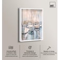 thumbnail image 2 of Docked Boats Shadowbox Print Coastal Wall Decor by Art Remedy, White Frame, 20 x 30, 2 of 5
