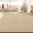 thumbnail image 5 of Loartee Baby Play Mat for Floor - 50" x 50" Non-Slip Coral Velvet Memory Foam Nursery Crawling 1.18" Thick Rug for Babies, Toddlers, Infants, Kids, Brown, 5 of 8