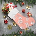thumbnail image 6 of Coolnut 17.7 Inch Christmas Stockings, 1 PCS Beautiful Daisy Presonalized Large Stocking Sock for Family Holiday Xmas Party Decorations, 6 of 7