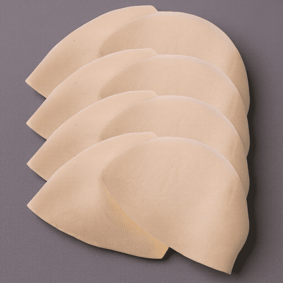 Supvox Bra Inserts Beige Sponge Comfortable Material Pushup Lift Underwear Accessory