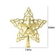thumbnail image 3 of Adorno Navideño de Estrella para Árbol de Navidad, Decoración Navideña, Adorno de Estrella Irrompible para Árbol de Navidad., 3 of 7