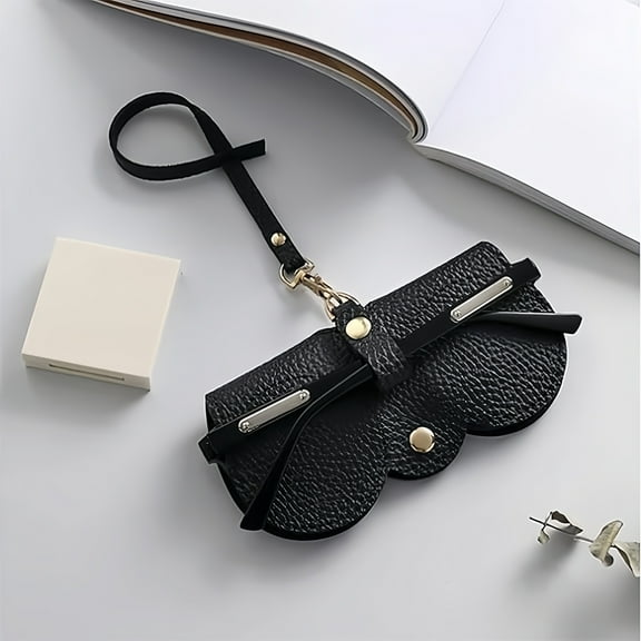 Women Protective Portable Artificial Leather Sunglasses Case